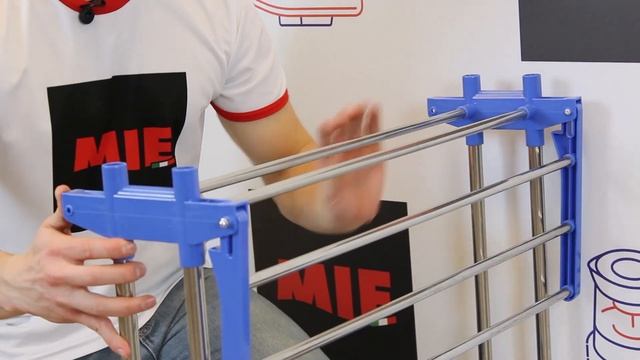 Напольные сушилки для белья: MIE Bonea, MIE Brennero, MIE Branzi | Видеоинструкция смотреть онлайн