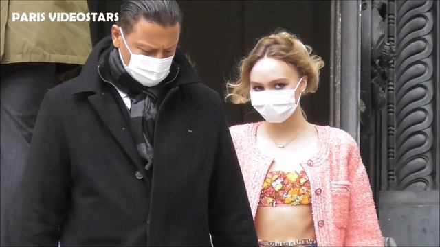 Vanessa Paradis & Lily Rose Depp @ Show Chanel Paris Fashion Week 6 October 2020 / Octobre