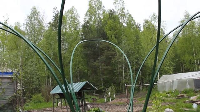 Опора для растений.Своими руками. смотреть онлайн