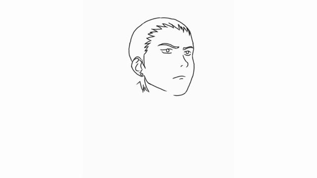 easy way to draw Shikamaru from Naruto. | Step By Step. смотреть онлайн