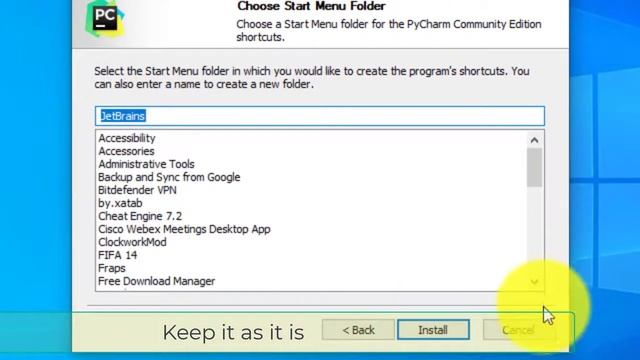 Install Python 3.9 and PyCharm on Windows 10 --- 2 Minutes Tutorial смотреть онлайн