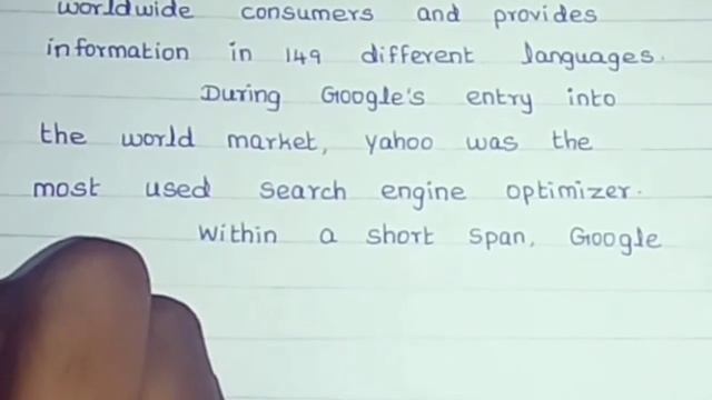 Essay on Google in english//Google essay in english//jsj jesy education смотреть онлайн