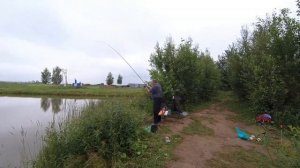 Рыбалка с батей| Карп на поплавок в Дурыкино| Ловля линя| Фидер и поплавок|