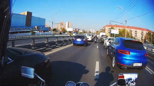 Honda VRX400 roadster выбор новичка. 10 минут городской пробки. смотреть онлайн