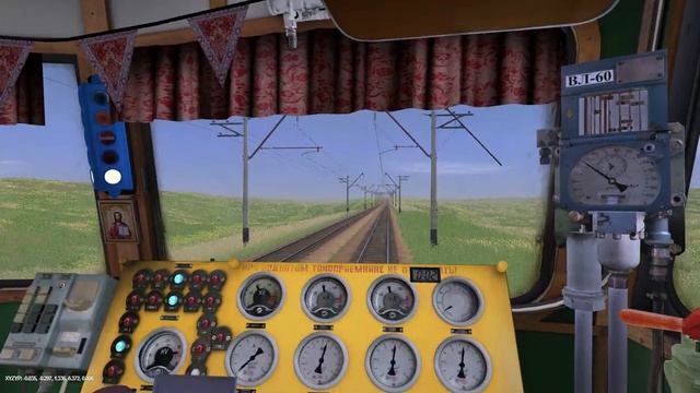 ВЛ80К-686 в игре Trainz 2012