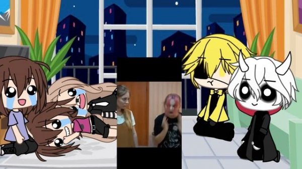 реакция страшилки непета на тик ток(гача лайф)