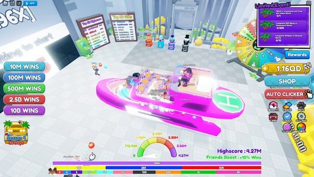 ALL NEW WORKING CODES FOR RACE CLICKER IN 2023! ROBLOX RACE CLICKER CODES смотреть онлайн