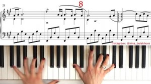 NEVER FORGET Очень красивая мелодия на пианино Ноты Very beautiful piano music Sheets Partitura