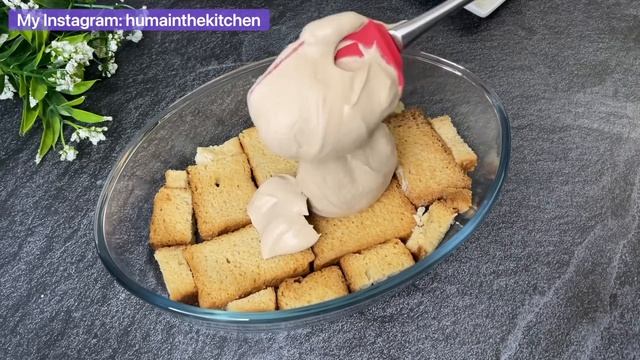 10 Minuets Cold Dessert | No Baking | No Oven | No Gelatine, No Flour by Huma In The Kitchen смотреть онлайн