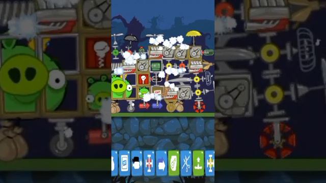 así como se rompió el carrito en el bad piggies 1.5.3 смотреть онлайн