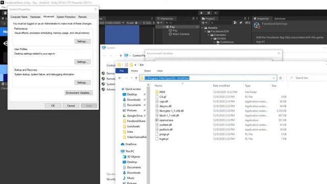 Fixing - OpenSSL not found. Make sure that OpenSSL is installed - Facebook Unity SDK - Gley Tips #7 смотреть онлайн