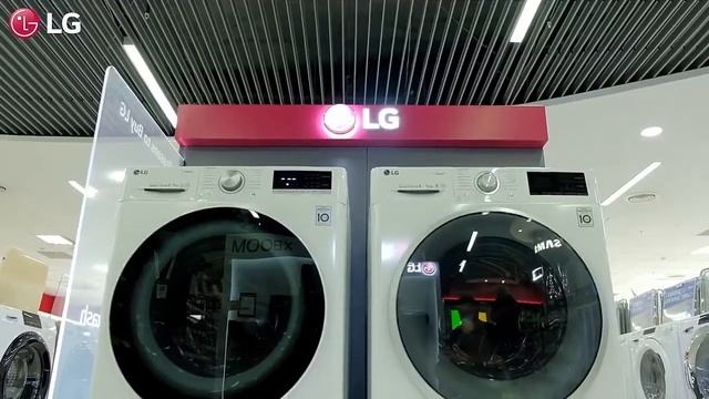 Стиральная машина LG с интеллектуальной системой смотреть онлайн