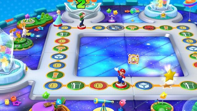 Mario Party 10: Part 14 - Rosalina Amiibo Board (4 Player)