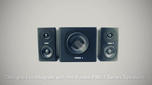 Fostex PM-SUBmini Active Subwoofer смотреть онлайн