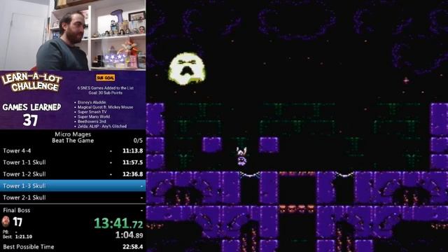 Micro Mages - Beat The Game - 26:57 | Learn-A-Lot Challenge Game #38 смотреть онлайн