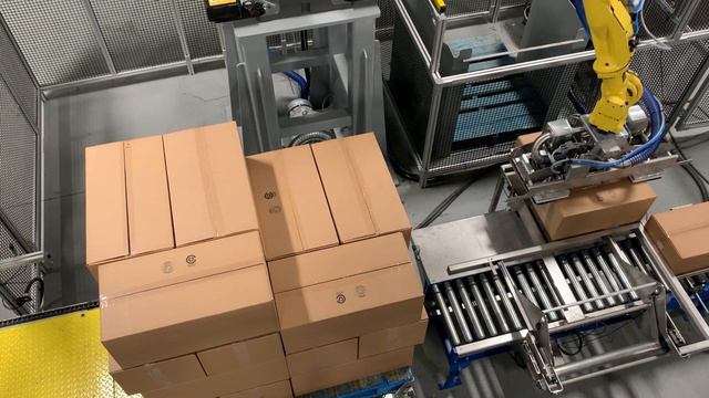 Robotic Palletizer R-PAL 30 www.consolidatedtechnologies.ca смотреть онлайн