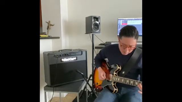 Take Me Home, Country Roads/Amazing Grace. Gibson ES-335 through a Bad Cat Classic Deluxe. смотреть онлайн