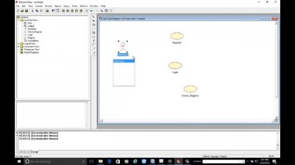 Usecase Diagram with Rational Rose for Beginners
