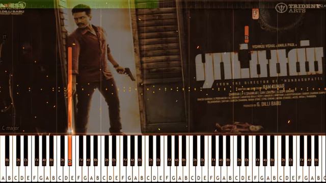 Ratsasan Epic Thriller Bgm Piano Notes {Shafil Keyboard Tutorial} смотреть онлайн