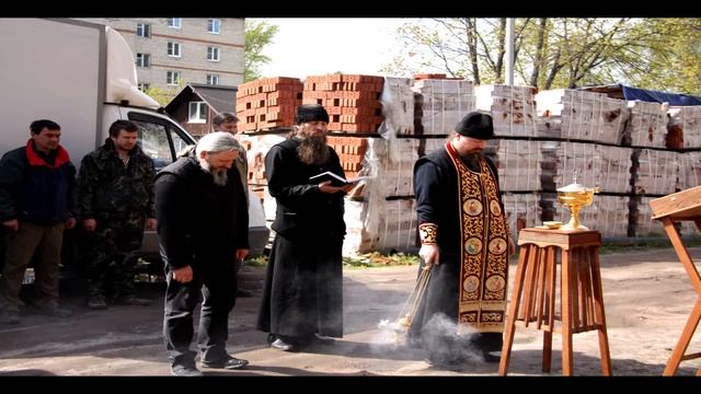 НАЧАЛО РЕСТАВРАЦИИ КОЛОКОЛЬНИ МОНАСТЫРЯ смотреть онлайн