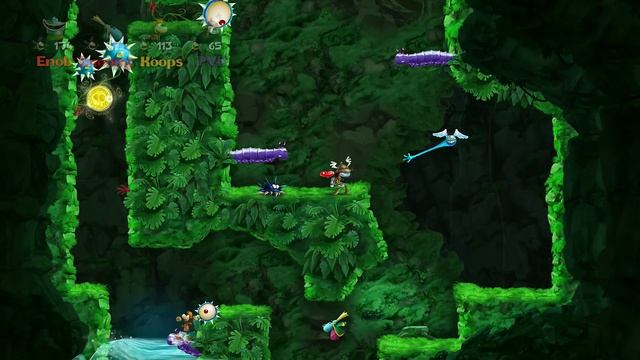Painful Memories Still Flowing (Back to Origins) - Rayman Legends #39 (4 Player) смотреть онлайн