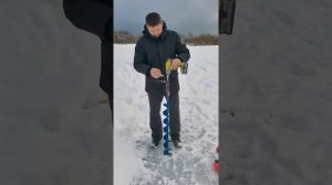 бурить лёд гайковертом