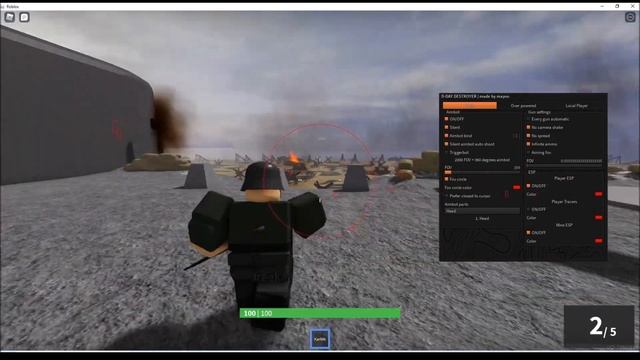 Roblox D-Day Script (SilentAim, AutoShoot, AimBot, Best Script) смотреть онлайн