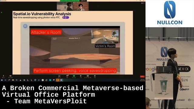 A Broken Commercial Metaverse-based Virtual Office Platform by Team MetaVersPloit | Nullcon Berlin смотреть онлайн