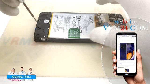 Как разобрать ? Realme C21Y RMX3261 Разборка и Ремонт смотреть онлайн