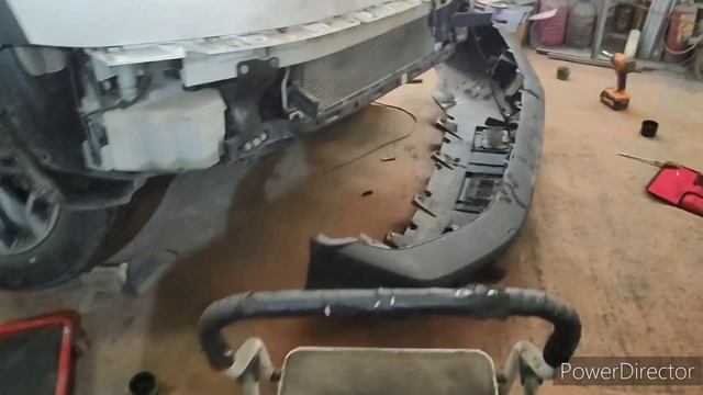 Снятие бамперов Hyundai