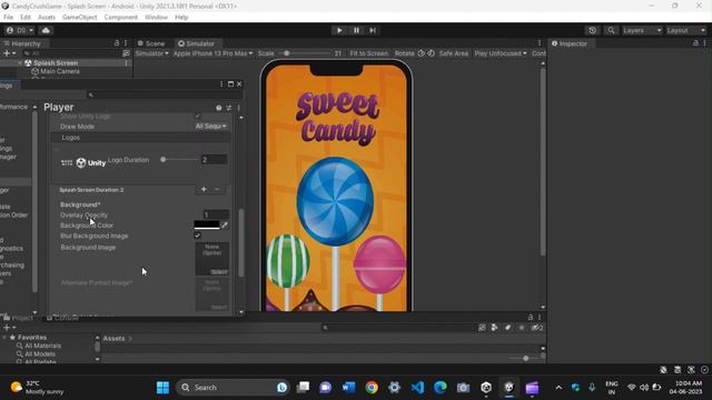 Customizing the Splash Screen: Removing the Unity Logo from game смотреть онлайн