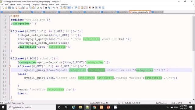 Step by step create an eCommerce website using PHP - Part 1 (Complete Admin Panel Creation) смотреть онлайн