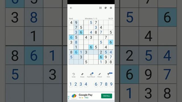 Sudoku - Free Classic Sudoku Puzzles - Android Gameplay #11 смотреть онлайн