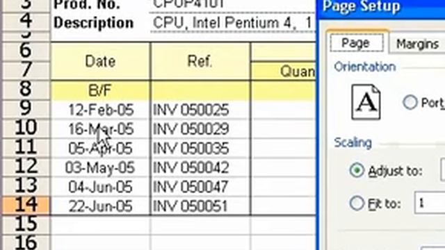 Microsoft Office Excel 2003 Print with or without cell gridlines смотреть онлайн