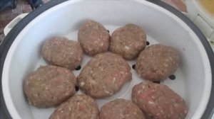 Творим вместе Котлеты из говядины в мультиварке на пару