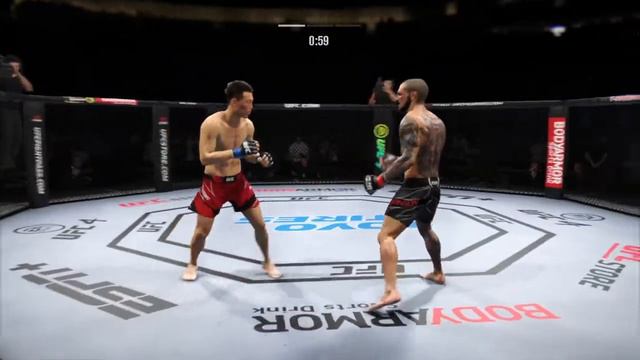 КАБ СВОНСОН VS КОРЕЙСКИЙ ЗОМБИ UFC 4 CPU VS CPU смотреть онлайн