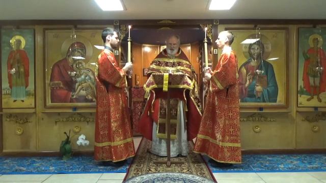 READING THE HOLY GOSPEL: Mark 8:34-9:1 Archpriest Victor Dobroff смотреть онлайн