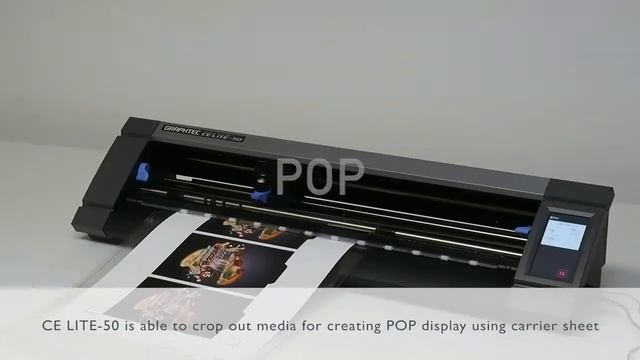 GRAPHTEC CE LITE-50 – бюджетный вариант режущего плоттера смотреть онлайн