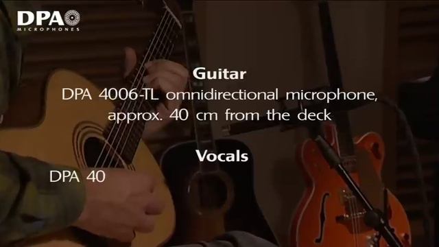 Mic demo: DPA omnis on guitar and vocal смотреть онлайн