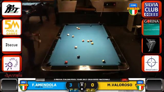Amendola F. VS Valoroso M. смотреть онлайн