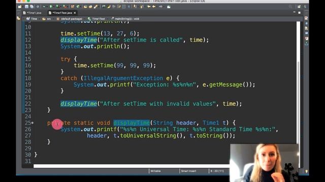 4) IllegalArgumentException and default constructors in Java | Java with Ali смотреть онлайн