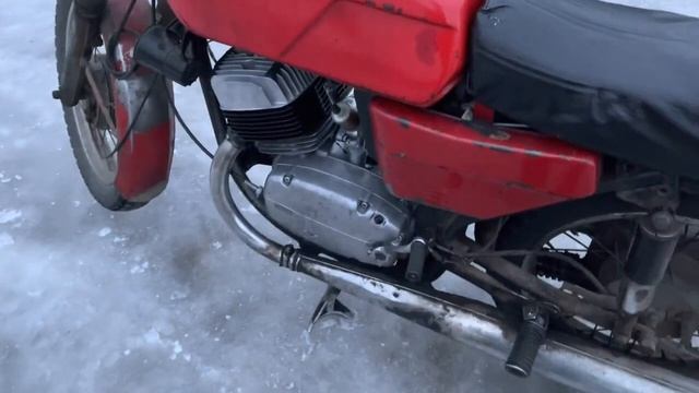 Двигатель Чезет (CZ) 472.6 тест 26.12.2022 после ремонта (пос. Монино, Московская обл) смотреть онлайн