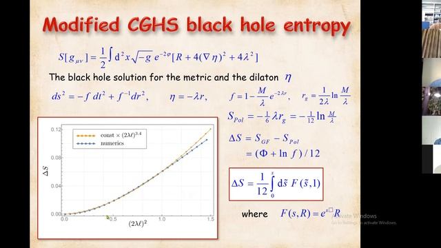 Andrei Zelnikov - Ghost free modification of the Polyakov action and 2D black holes