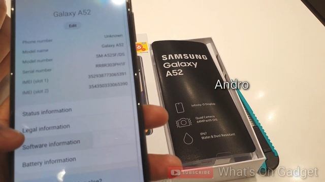 SAMSUNG Galaxy A52 Awesome Black смотреть онлайн