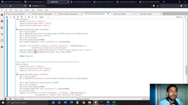 Build a Complete Social Media Analysis Dashboard with Dash Plotly in Python - Part 2 смотреть онлайн