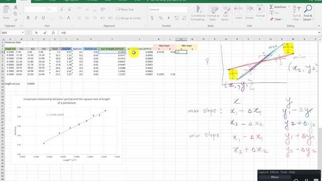 Excel part 6: Max/Min Slope смотреть онлайн