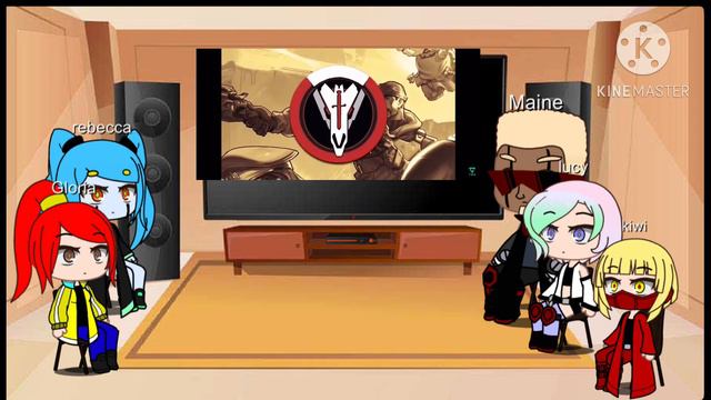 Cyberpunk edgerunner react to David as reaper (original) смотреть онлайн