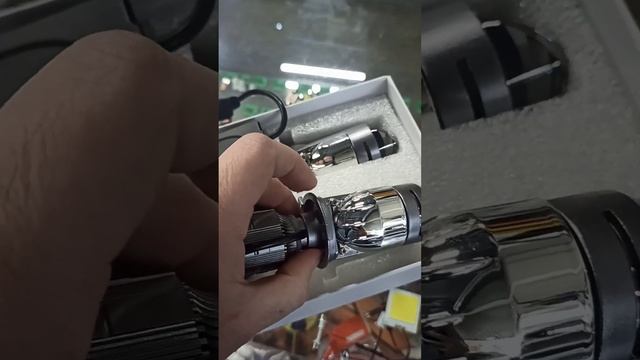 Мини линзы двухцветные Н4 краткий обзор смотреть онлайн