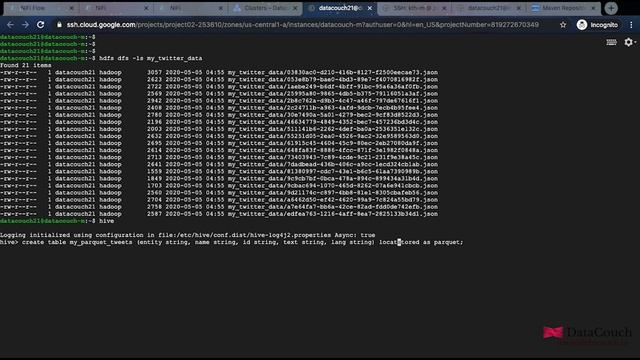 Twitter Data Ingestion using NiFi Part 3 смотреть онлайн