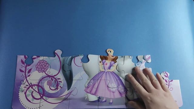 Пазл "Принцесса София" собираем вместе смотреть онлайн